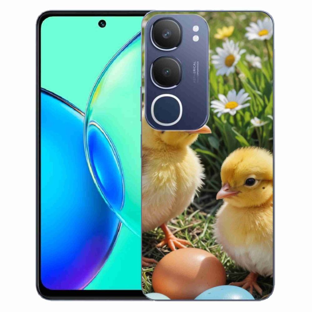 Gélový kryt mmCase na Vivo Y19S - kuriatka