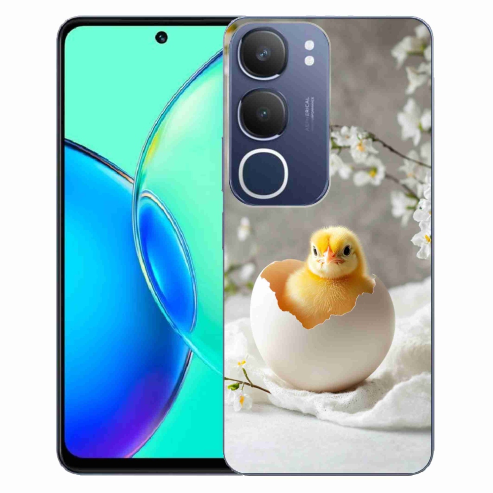 Gélový kryt mmCase na Vivo Y19S - kuriatko