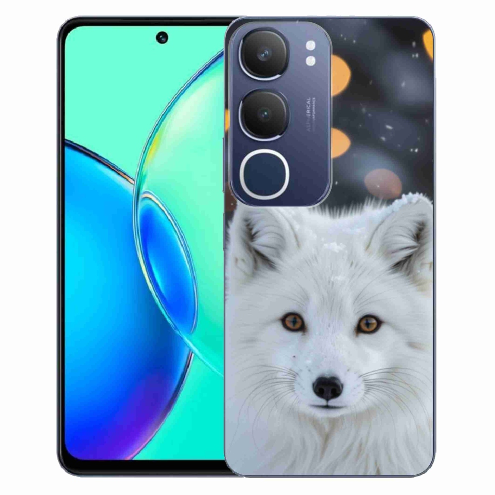 Gélový kryt mmCase na Vivo Y19S - líška polárna
