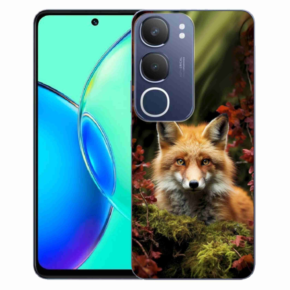 Gélový kryt mmCase na Vivo Y19S - líška v lese