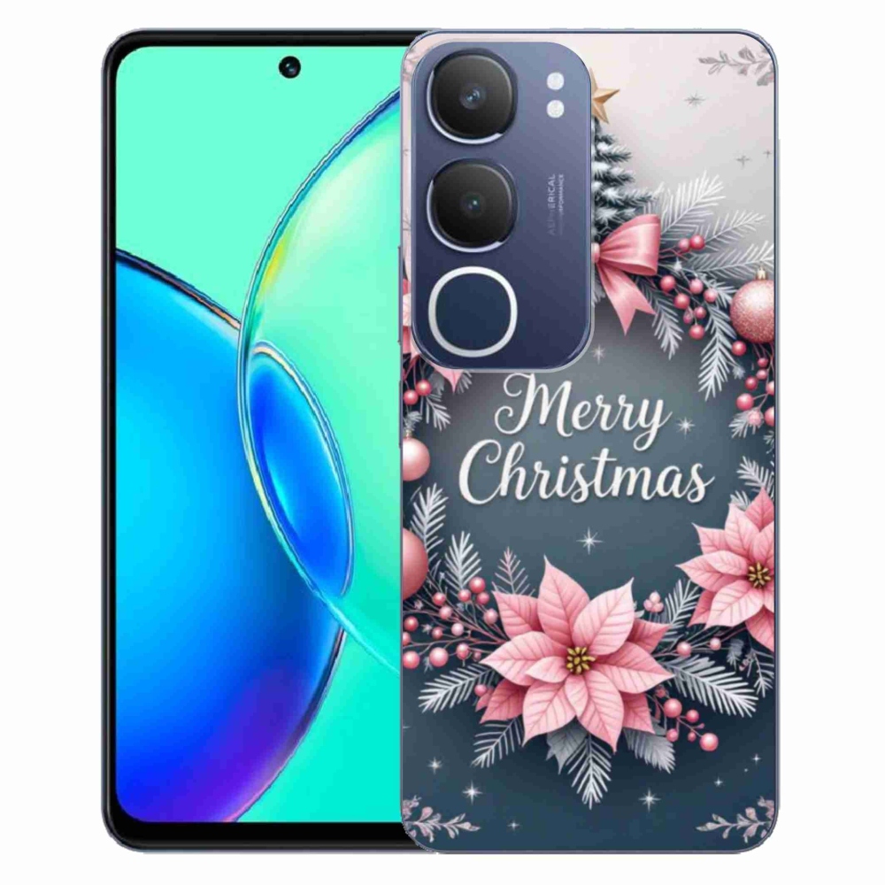 Gélový kryt mmCase na Vivo Y19S - merry christmas