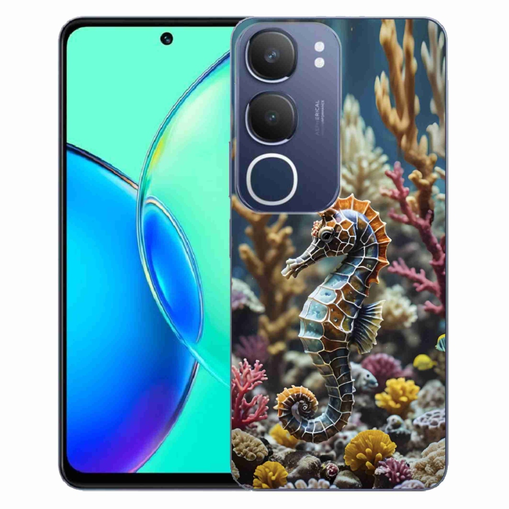 Gélový kryt mmCase na Vivo Y19S - morský koník 2