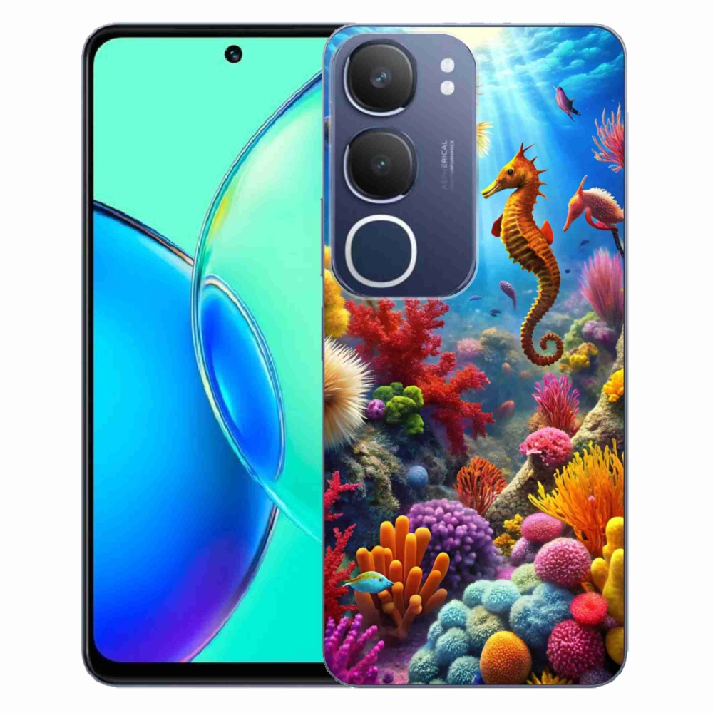 Gélový kryt mmCase na Vivo Y19S - morský svet 3