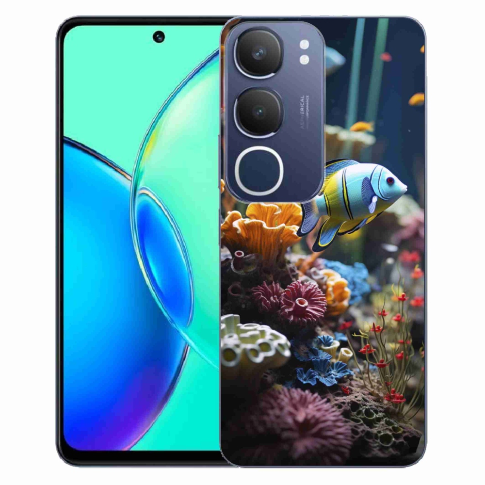 Gélový kryt mmCase na Vivo Y19S - morský svet 5