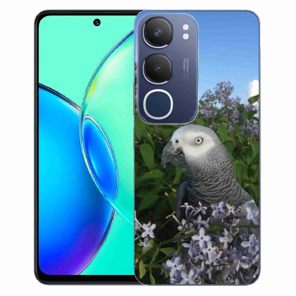 Gélový kryt mmCase na Vivo Y19S - papagáj žako