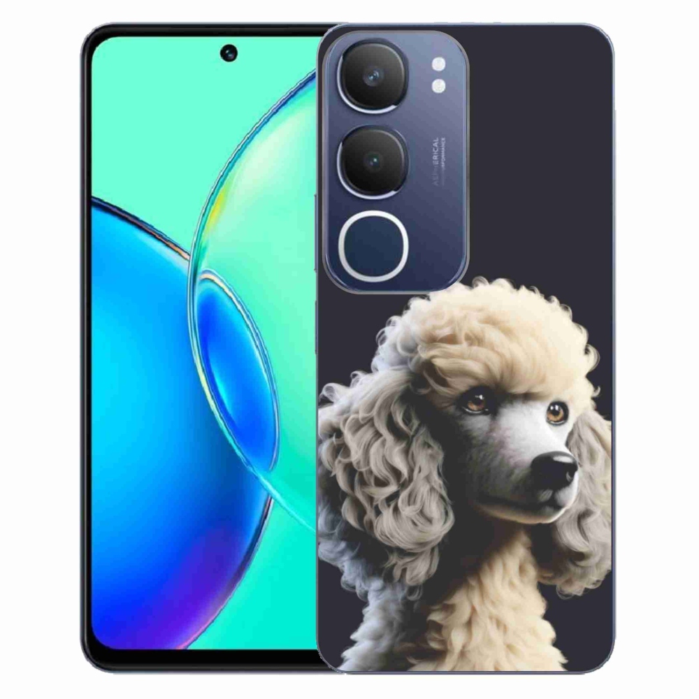 Gélový kryt mmCase na Vivo Y19S - pudel