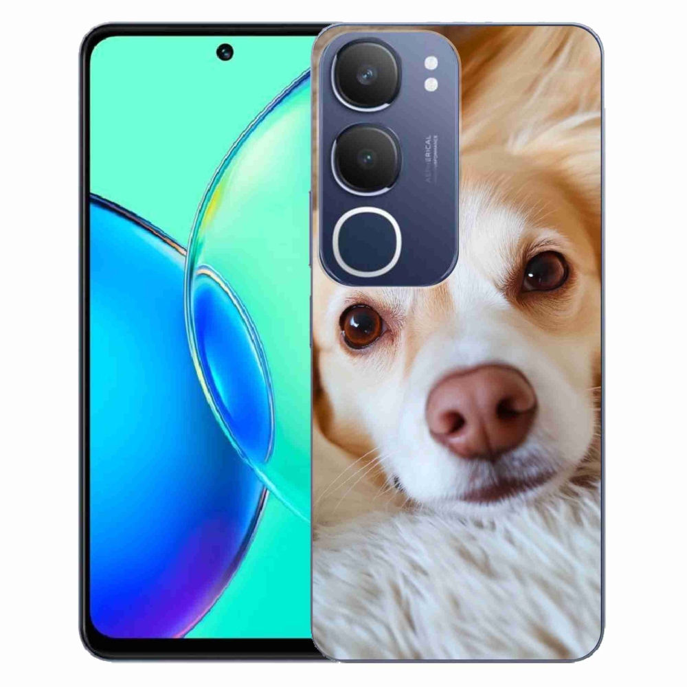 Gélový kryt mmCase na Vivo Y19S - Roztomilá čivava