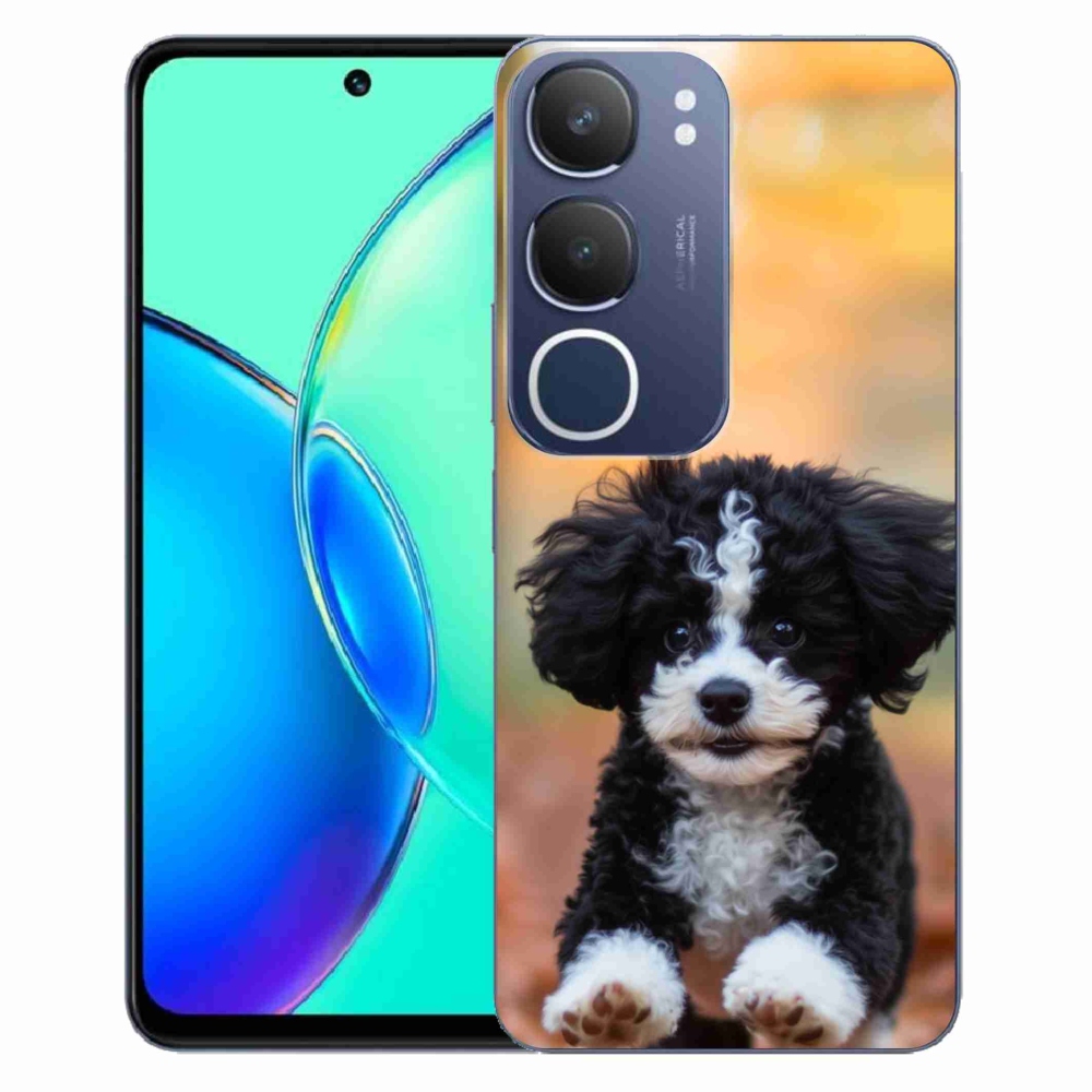 Gélový kryt mmCase na Vivo Y19S - roztomilé šteňa 2