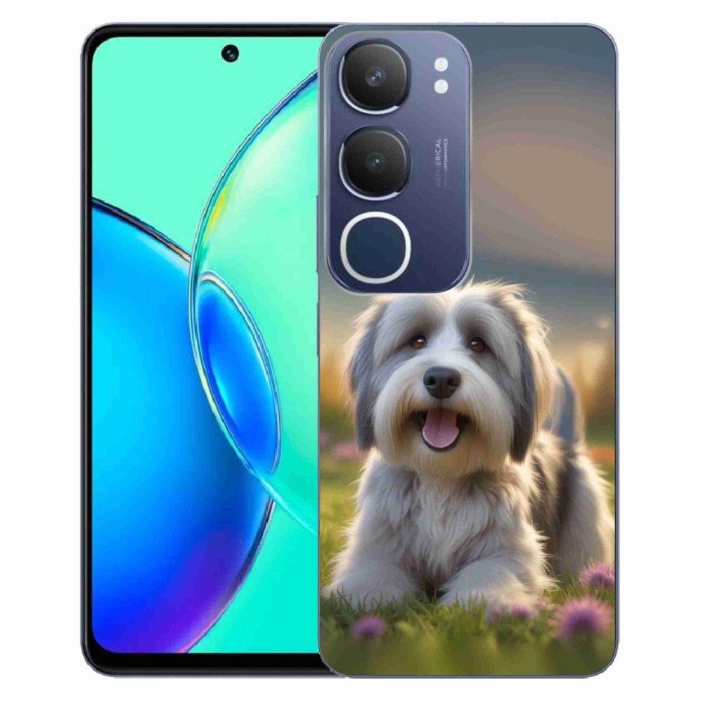Gélový kryt mmCase na Vivo Y19S - roztomilý havanský psík