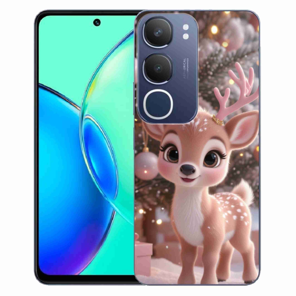 Gélový kryt mmCase na Vivo Y19S - roztomilý sob