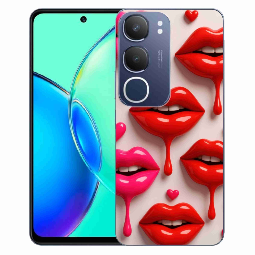 Gélový kryt mmCase na Vivo Y19S - pery 2