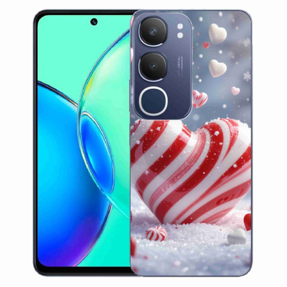 Gélový kryt mmCase na Vivo Y19S - sladké srdce