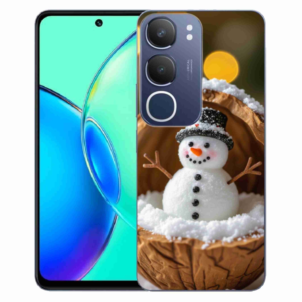 Gélový kryt mmCase na Vivo Y19S - snehuliak 4