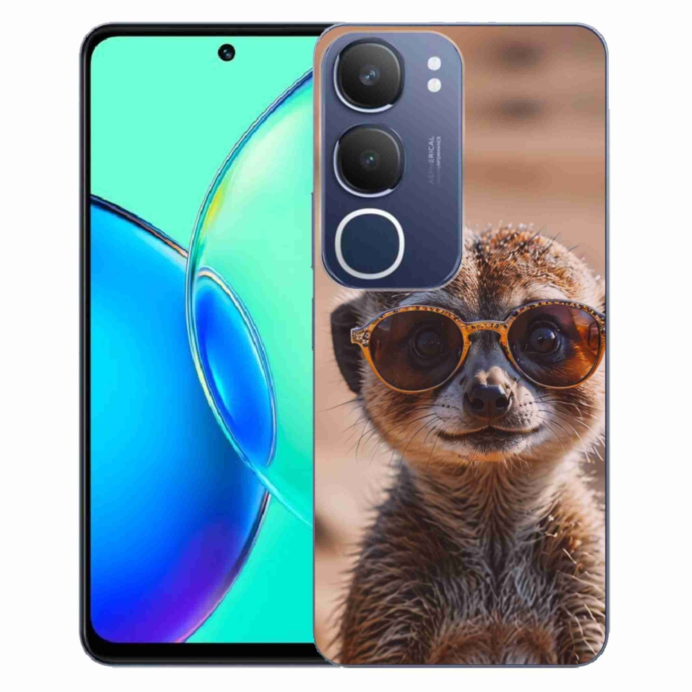 Gélový kryt mmCase na Vivo Y19S - štýlová surikata
