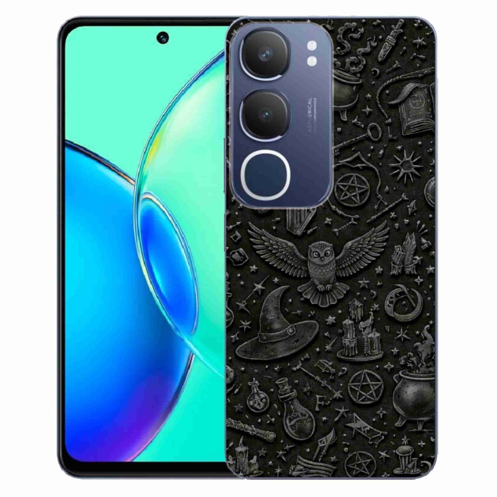 Gélový kryt mmCase na Vivo Y19S - tmavý magický svet