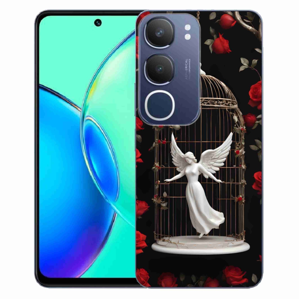 Gélový kryt mmCase na Vivo Y19S - uväznený anjel