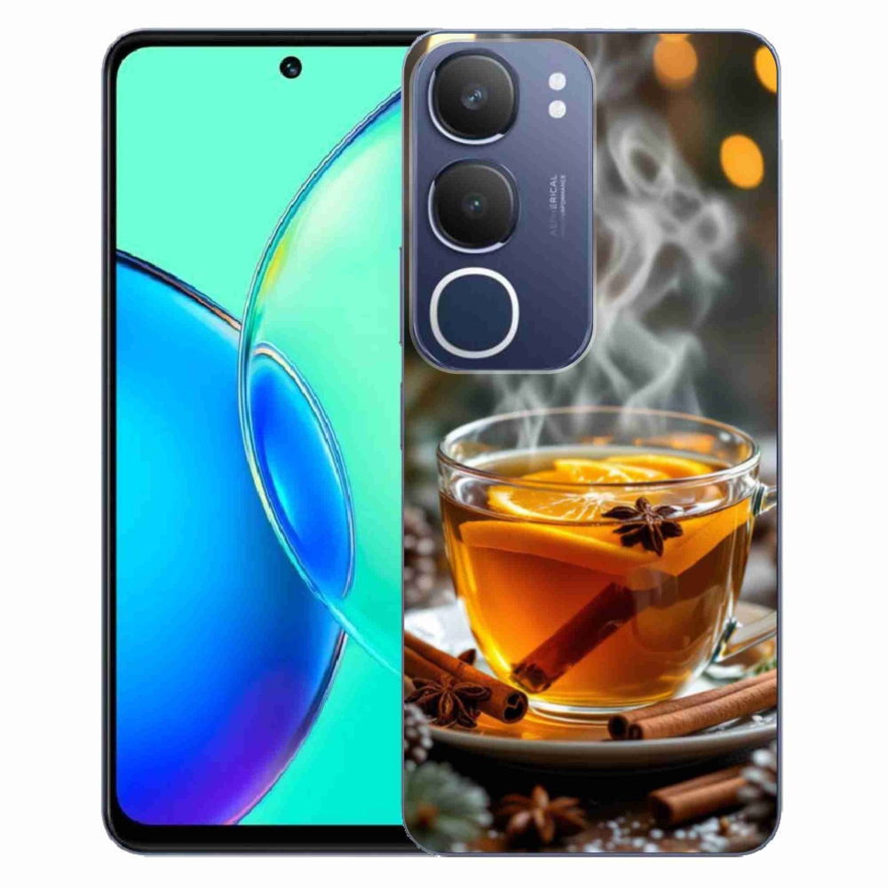Gélový kryt mmCase na Vivo Y19S - vianočný punč