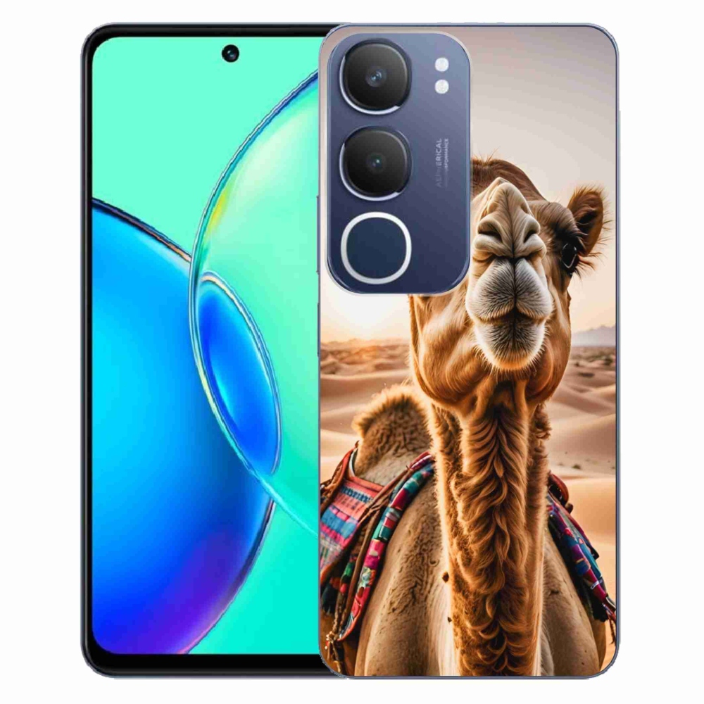 Gélový kryt mmCase na Vivo Y19S - ťava