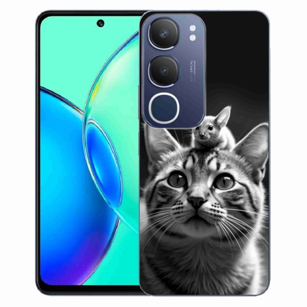Gélový kryt mmCase na Vivo Y19S - zvieracie priateľstvo 2