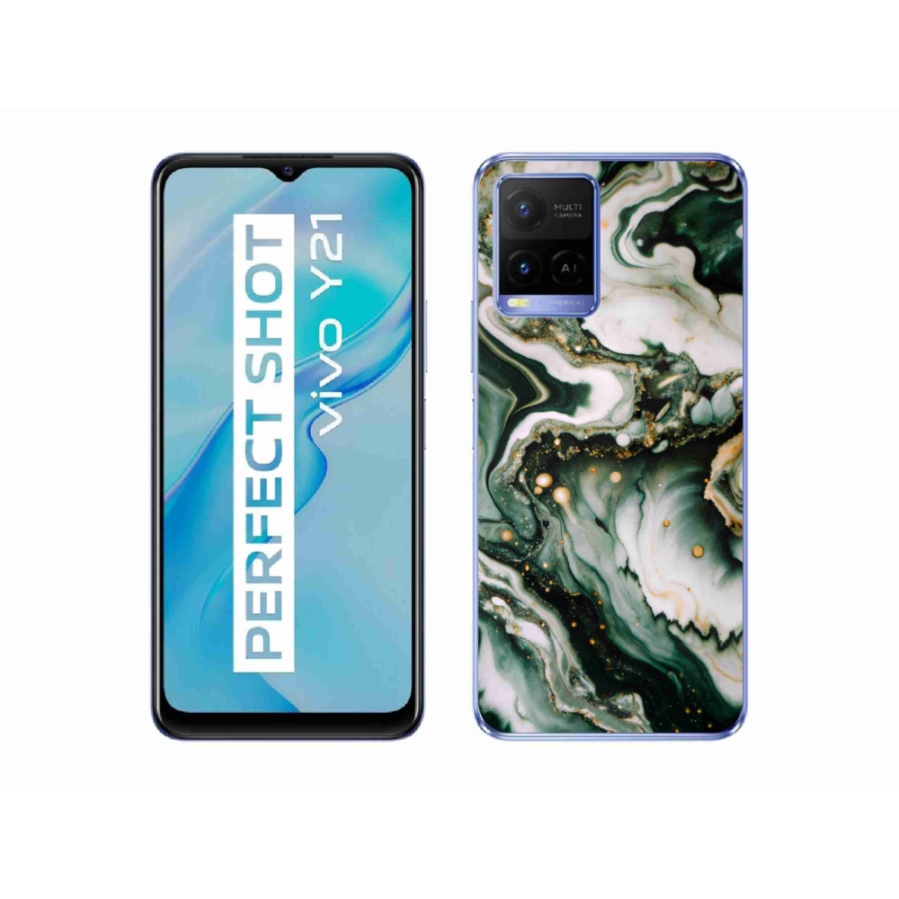 Gélový kryt mmCase na Vivo Y21/Y21s/Y33s - abstraktný motív 38