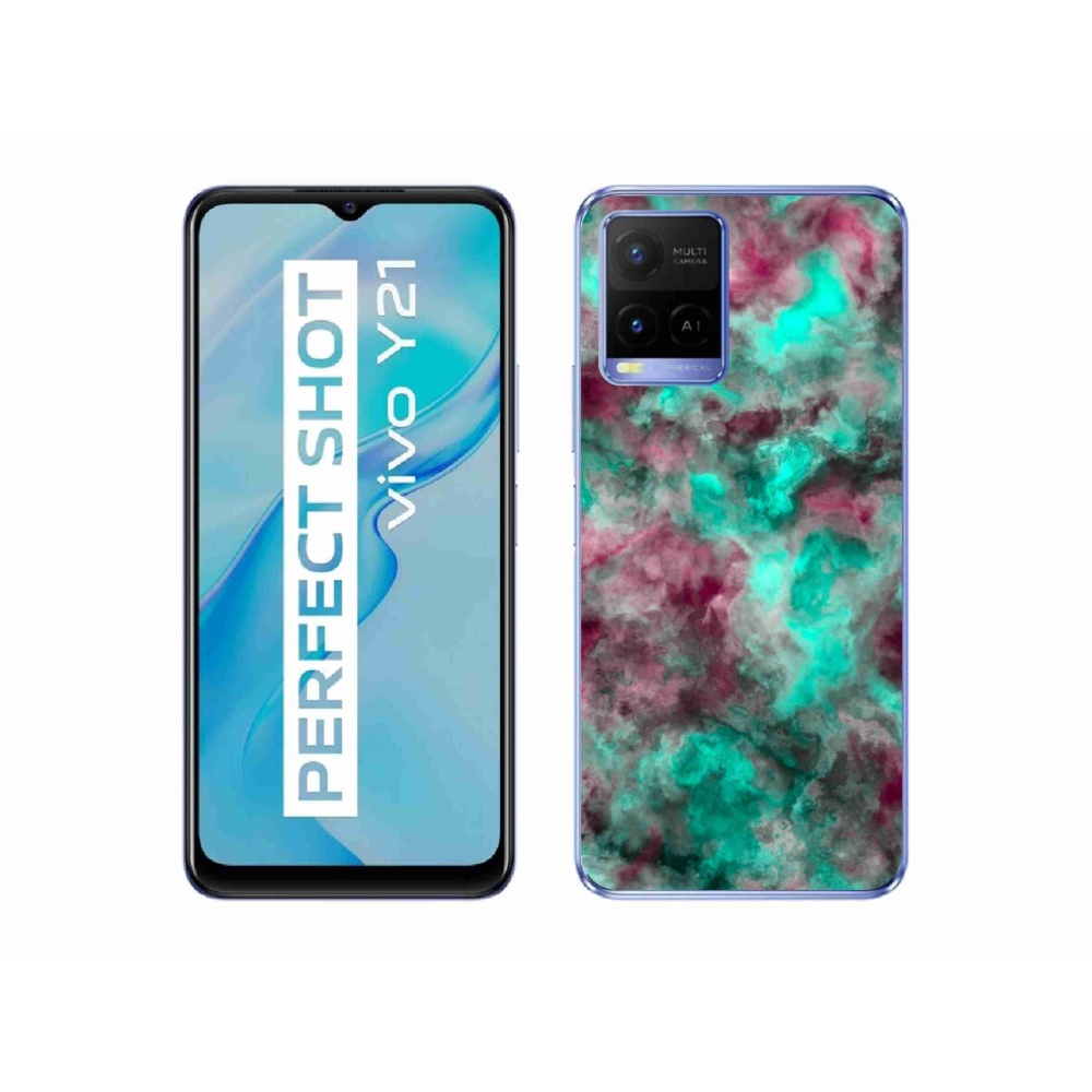 Gélový kryt mmCase na Vivo Y21/Y21s/Y33s - abstraktný motív 39