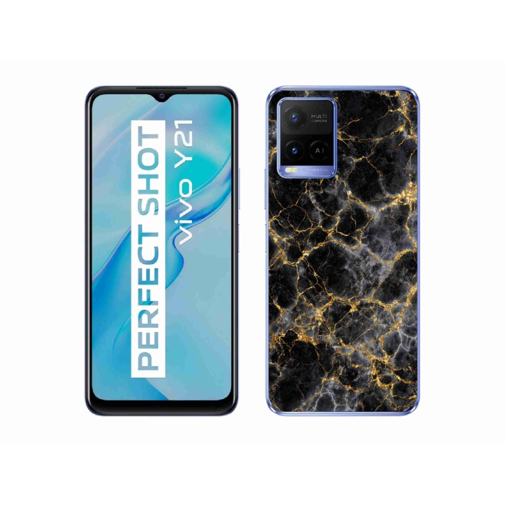 Gélový kryt mmCase na Vivo Y21/Y21s/Y33s - abstraktný motív 43