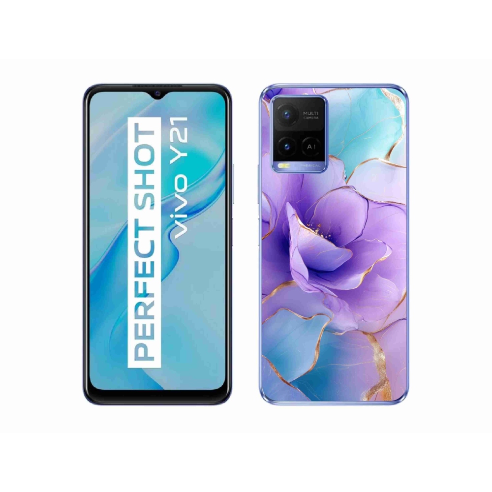 Gélový kryt mmCase na Vivo Y21/Y21s/Y33s - abstraktný motív 52
