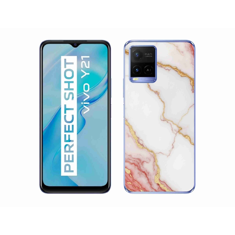 Gélový kryt mmCase na Vivo Y21/Y21s/Y33s - abstraktný motív 53