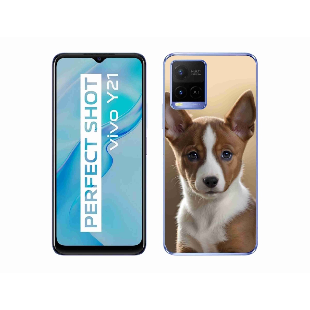 Gélový kryt mmCase na Vivo Y21/Y21s/Y33s - basenji