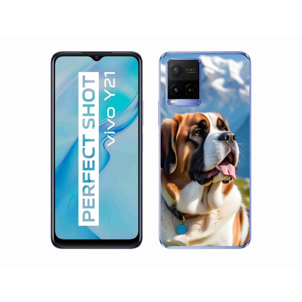 Gélový kryt mmCase na Vivo Y21/Y21s/Y33s - bernardín