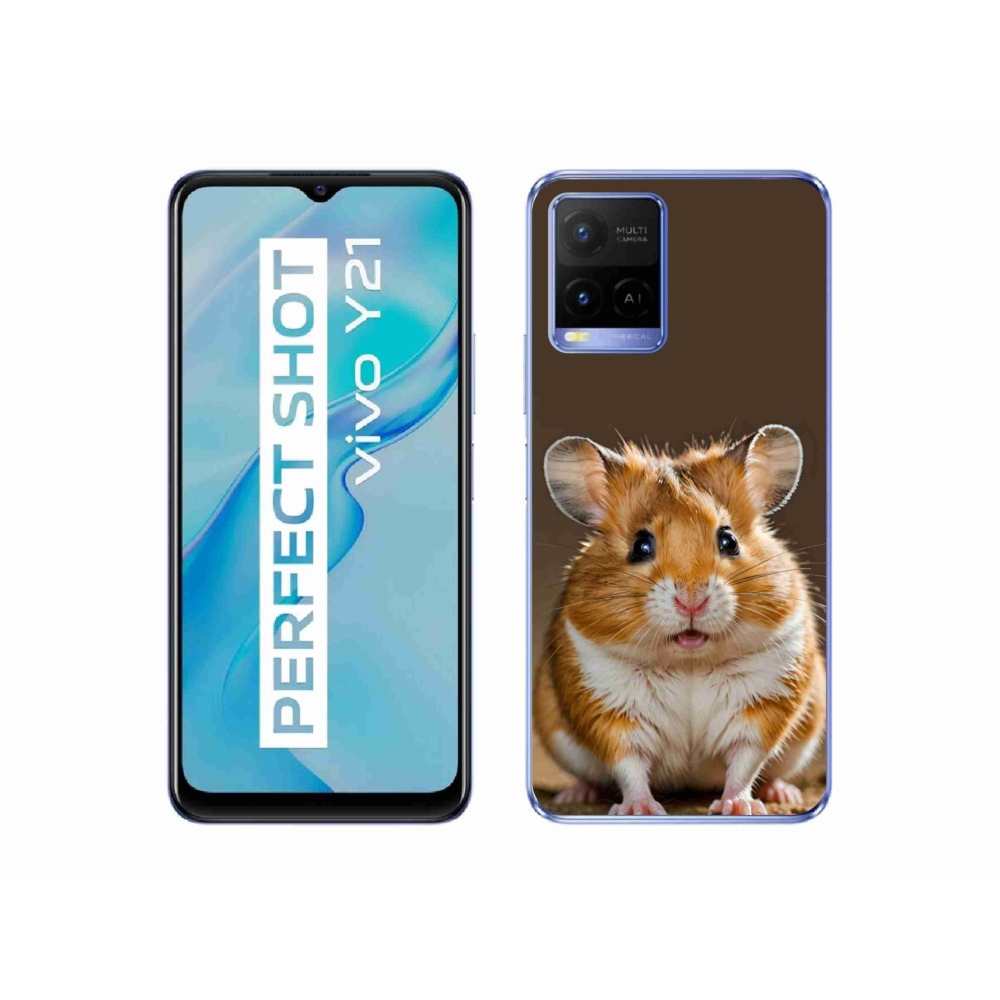 Gélový kryt mmCase na Vivo Y21/Y21s/Y33s - škrečok