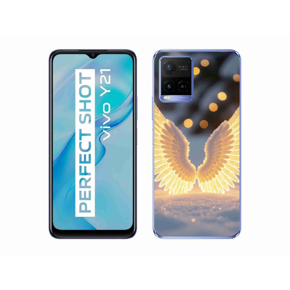 Gélový kryt mmCase na Vivo Y21/Y21s/Y33s - krídla