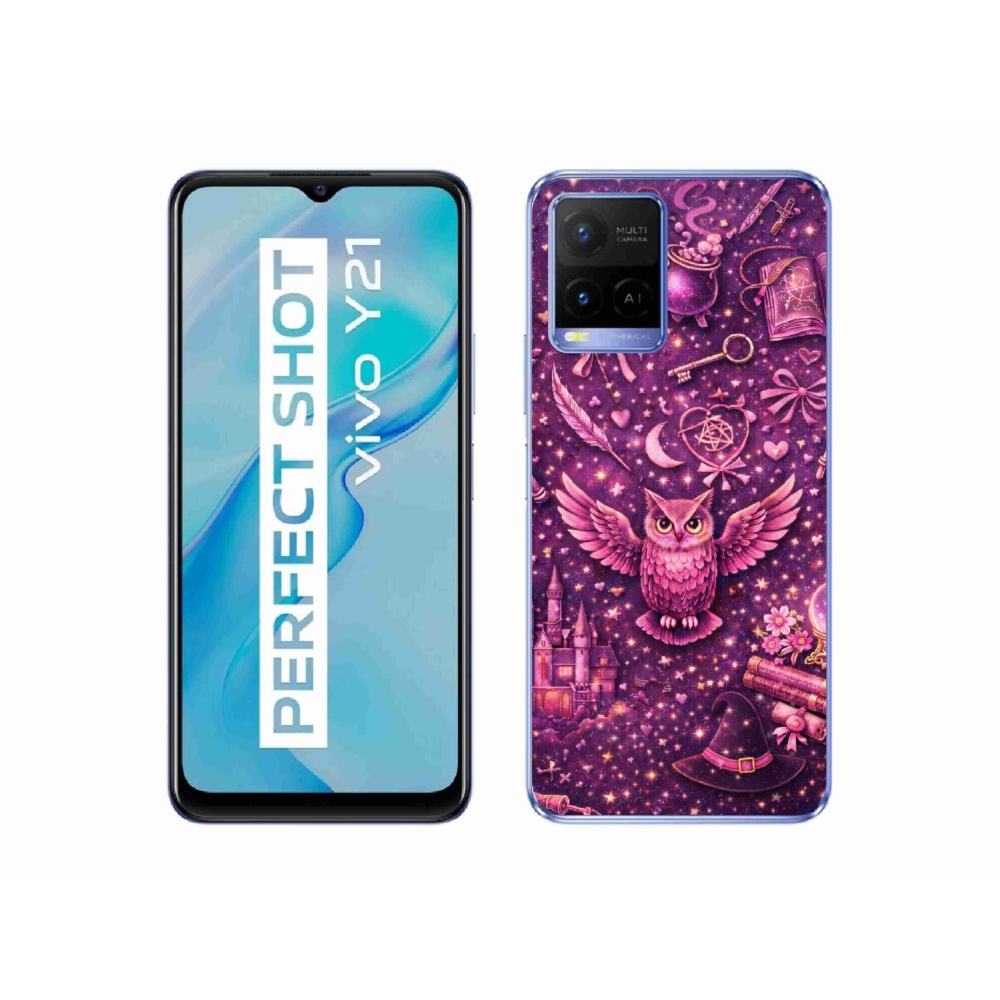 Gélový kryt mmCase na Vivo Y21/Y21s/Y33s - magický svet