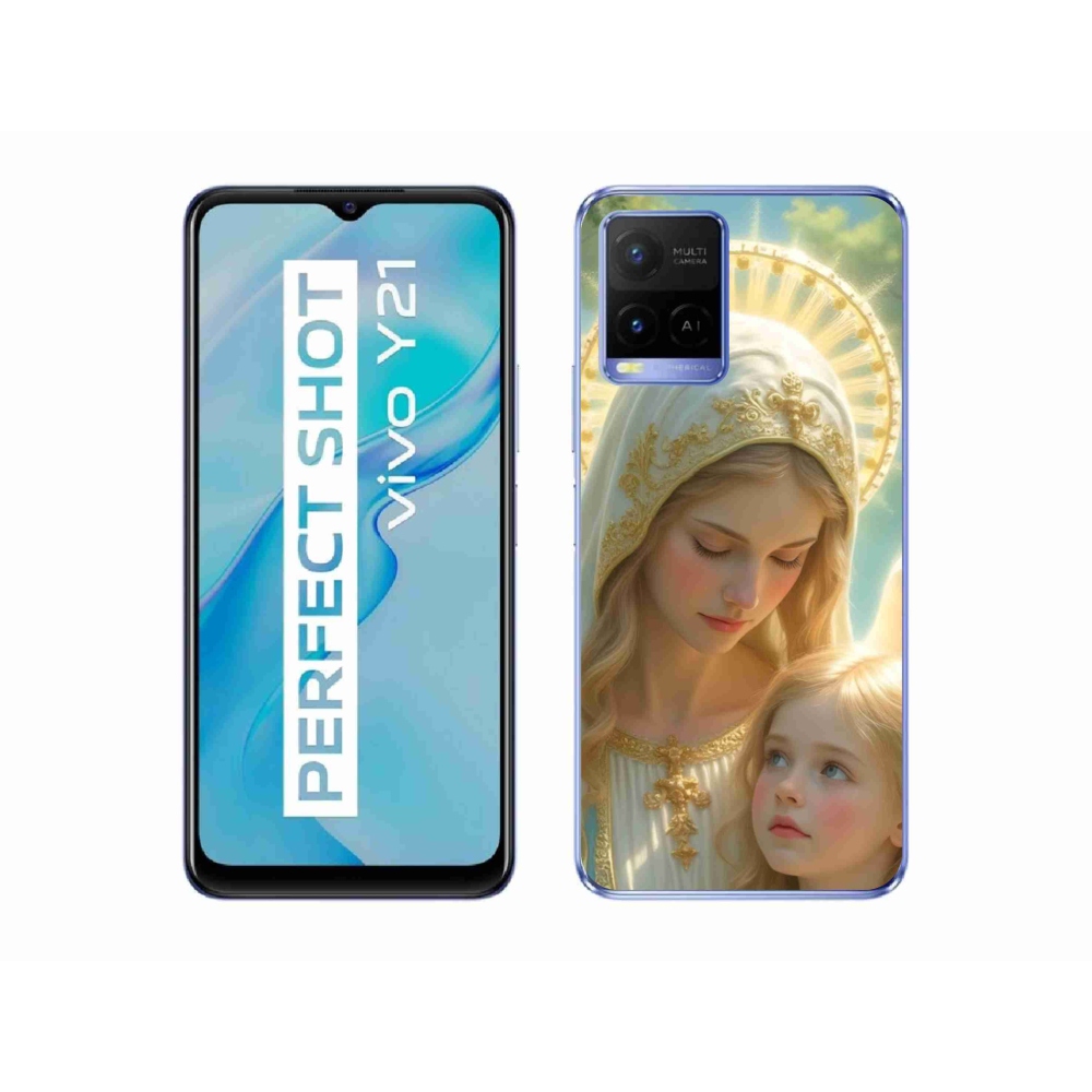 Gélový kryt mmCase na Vivo Y21/Y21s/Y33s - náboženský motív 2