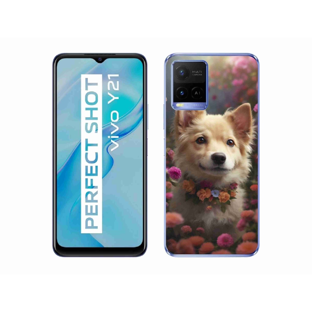 Gélový kryt mmCase na Vivo Y21/Y21s/Y33s - nemecký špic