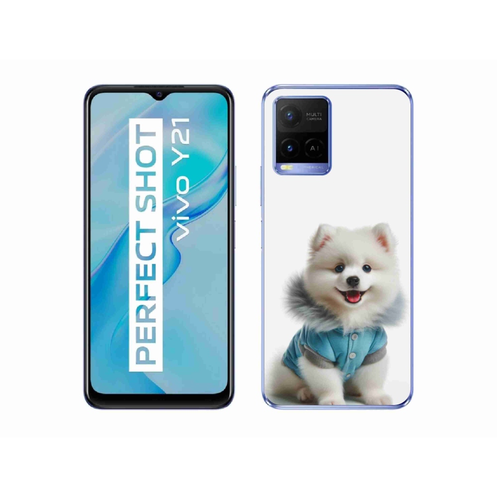 Gélový kryt mmCase na Vivo Y21/Y21s/Y33s - pomeranian