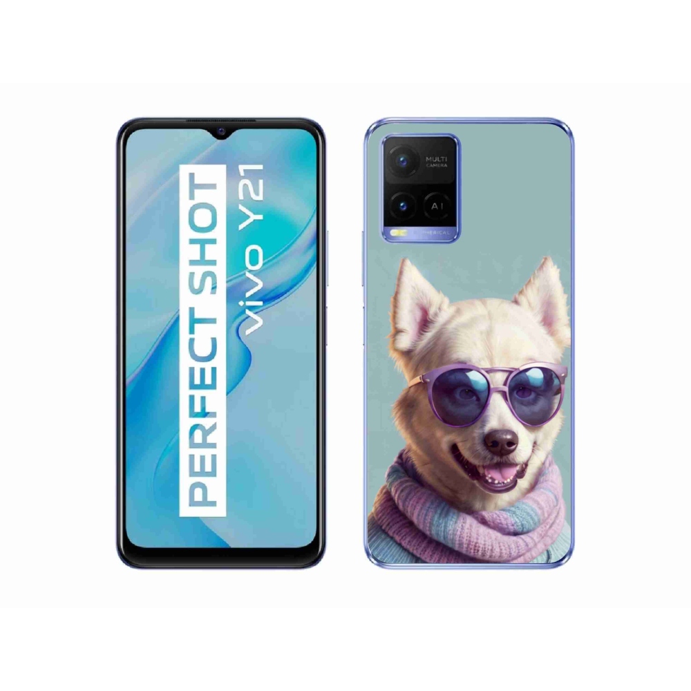 Gélový kryt mmCase na Vivo Y21/Y21s/Y33s - štýlový nemecký špic