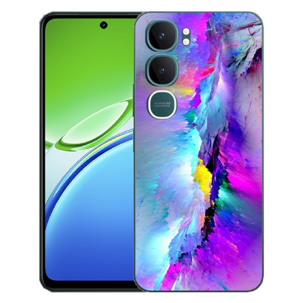 Gélový kryt mmCase na Vivo Y21d - abstrakt