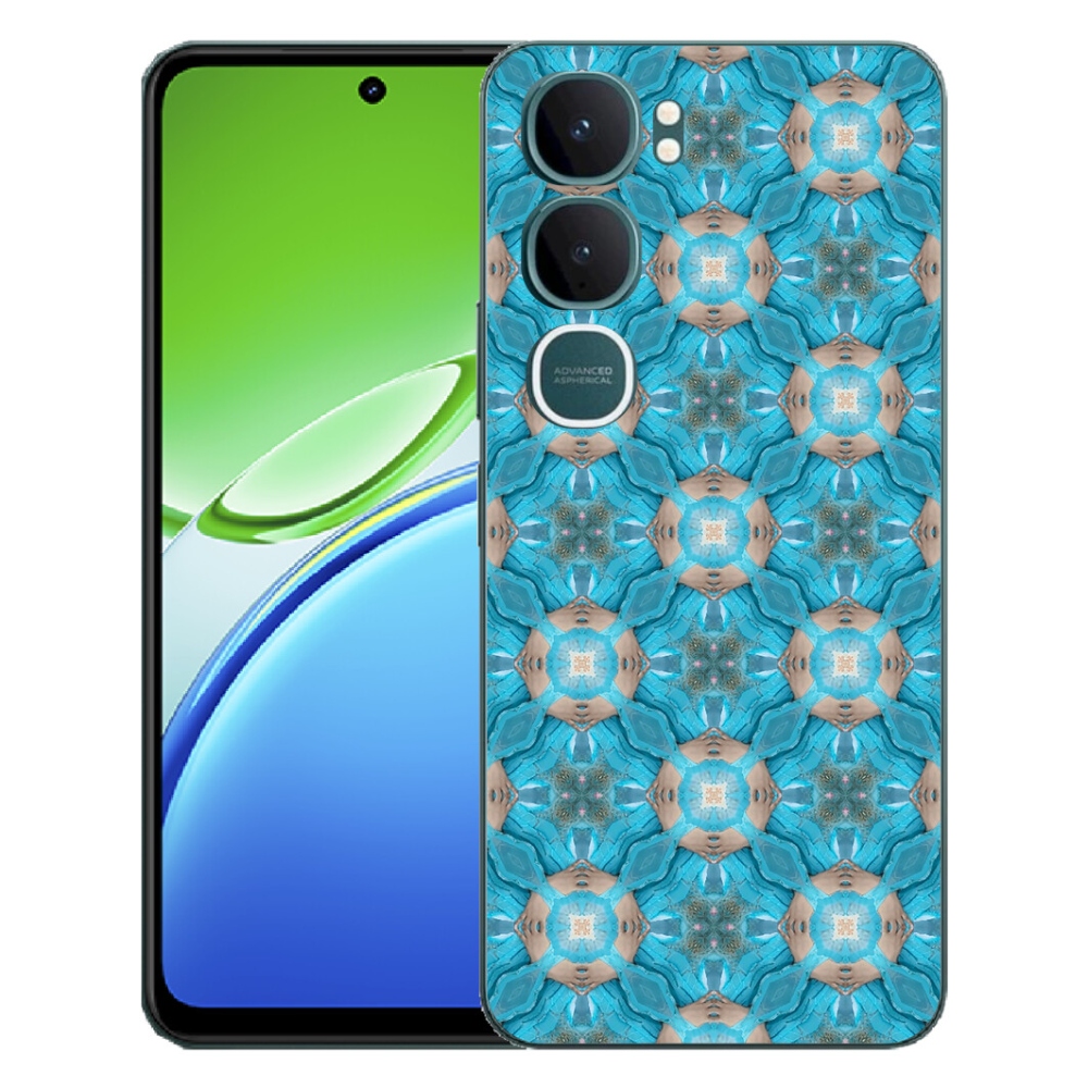 Gélový kryt mmCase na Vivo Y21d - abstraktný motív 12