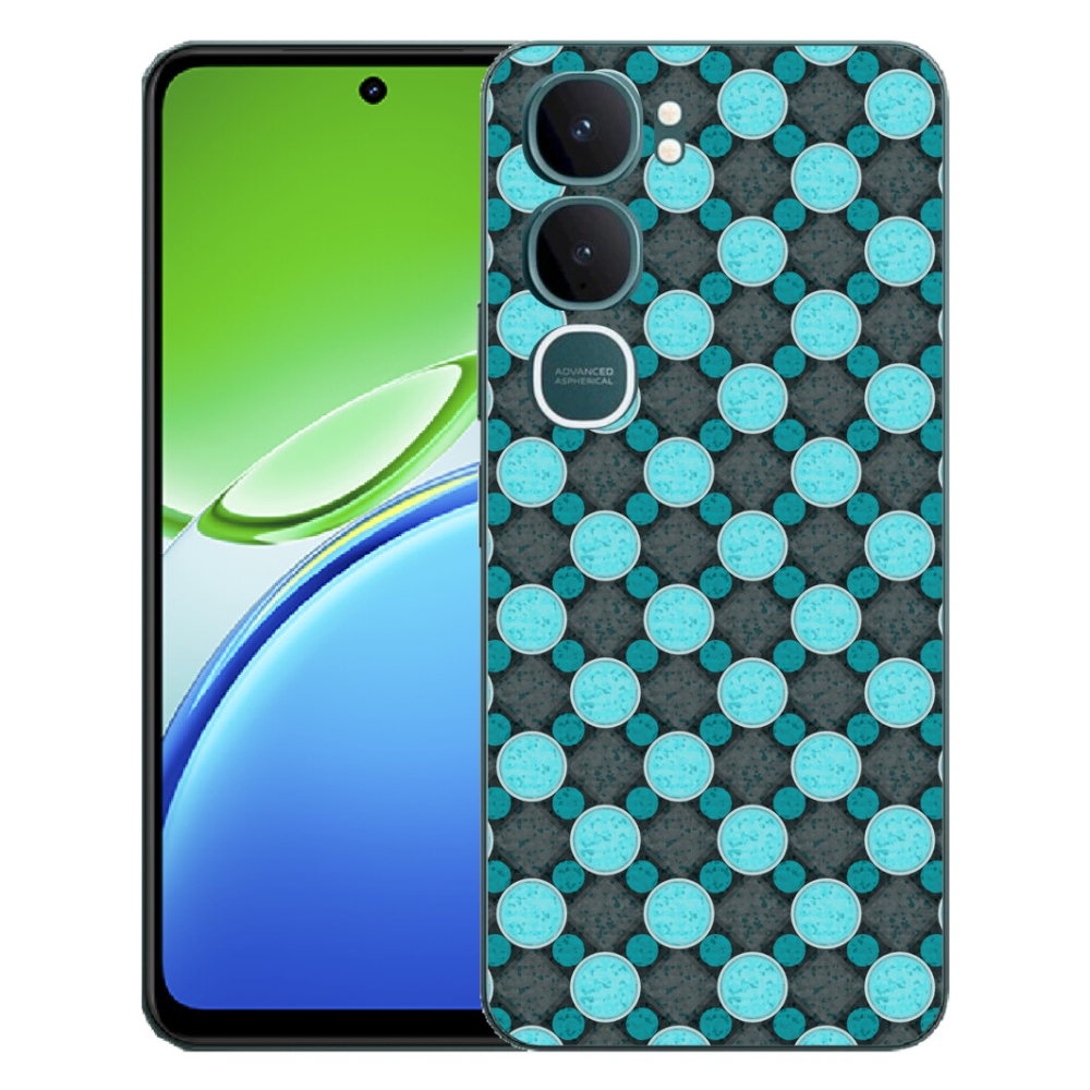 Gélový kryt mmCase na Vivo Y21d - abstraktný motív 14