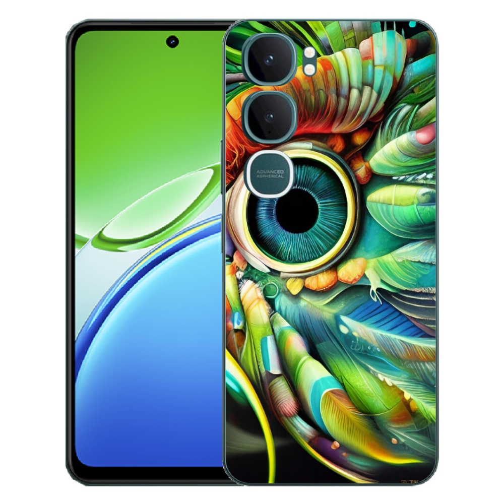 Gélový kryt mmCase na Vivo Y21d - abstraktný motív 18