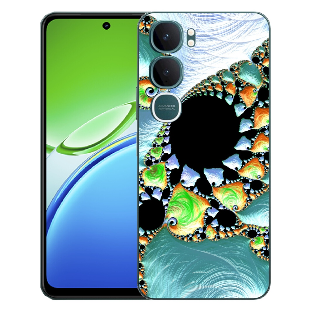 Gélový kryt mmCase na Vivo Y21d - abstraktný motív 21