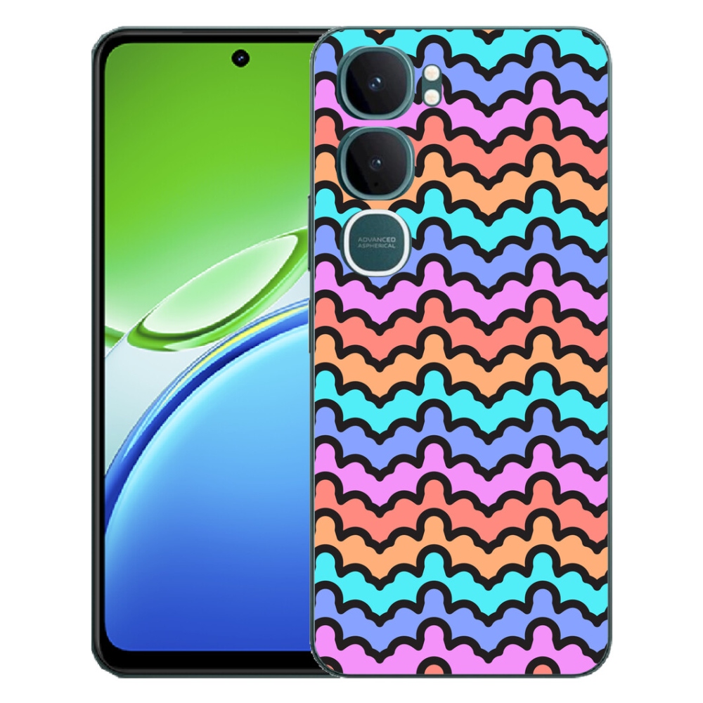 Gélový kryt mmCase na Vivo Y21d - abstraktný motív 30
