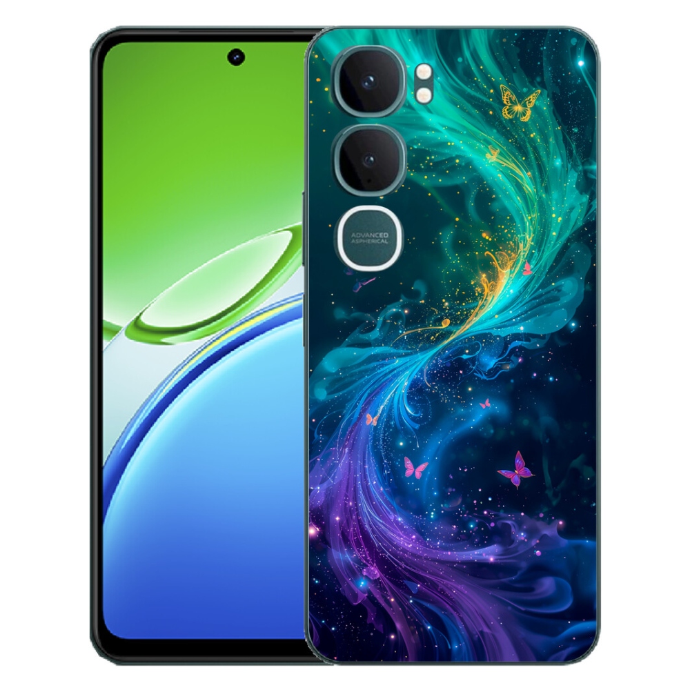 Gélový kryt mmCase na Vivo Y21d - abstraktný motív 31