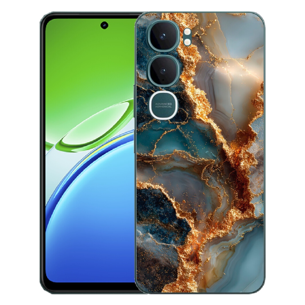 Gélový kryt mmCase na Vivo Y21d - abstraktný motív 33