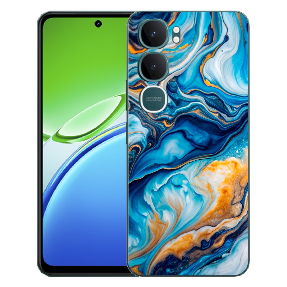 Gélový kryt mmCase na Vivo Y21d - abstraktný motív 34