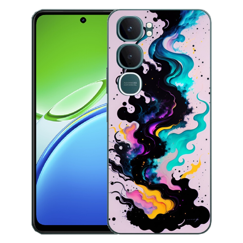 Gélový kryt mmCase na Vivo Y21d - abstraktný motív 4