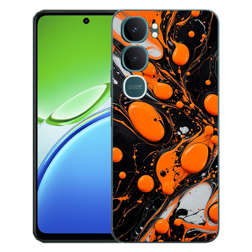 Gélový kryt mmCase na Vivo Y21d - abstraktný motív 41