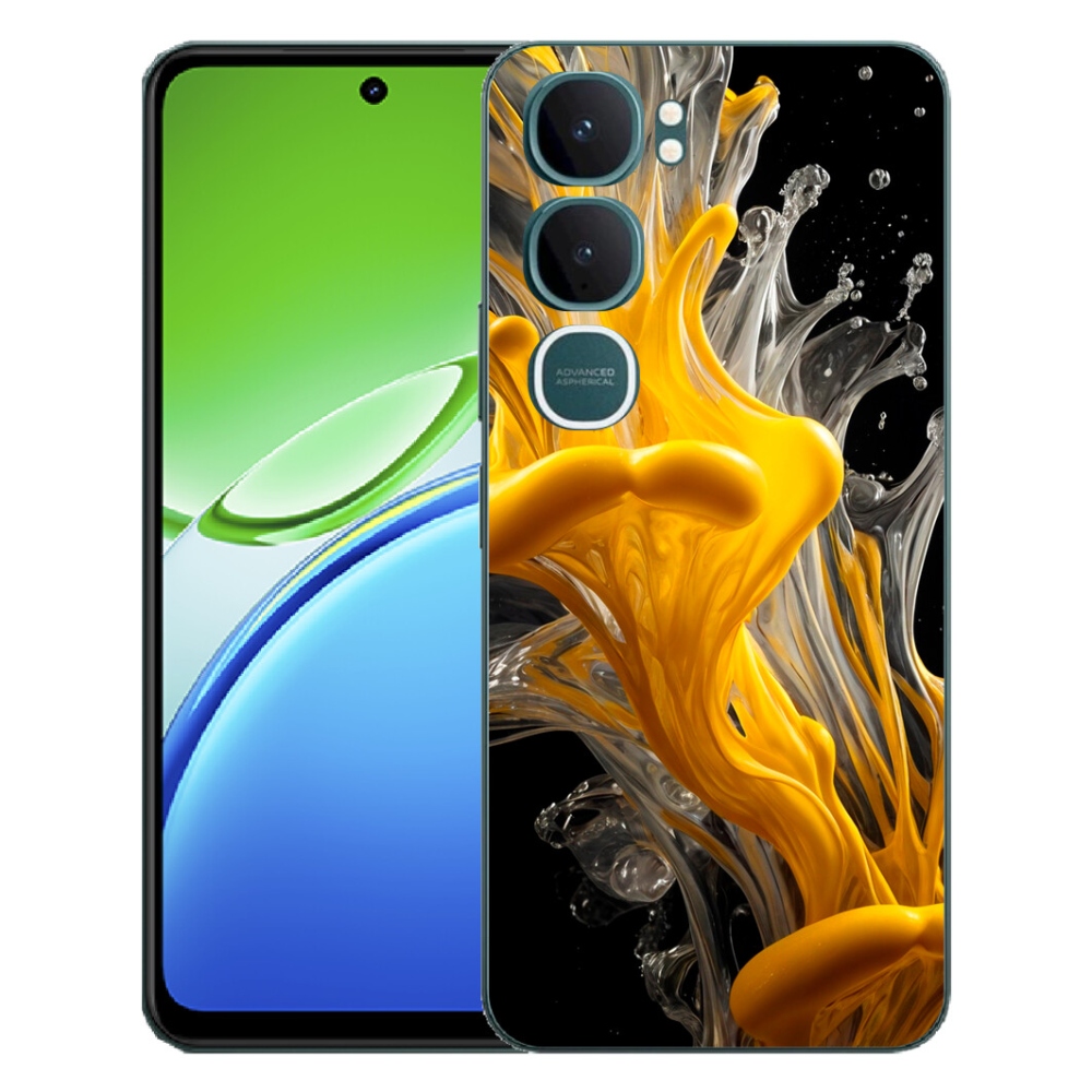 Gélový kryt mmCase na Vivo Y21d - abstraktný motív 48