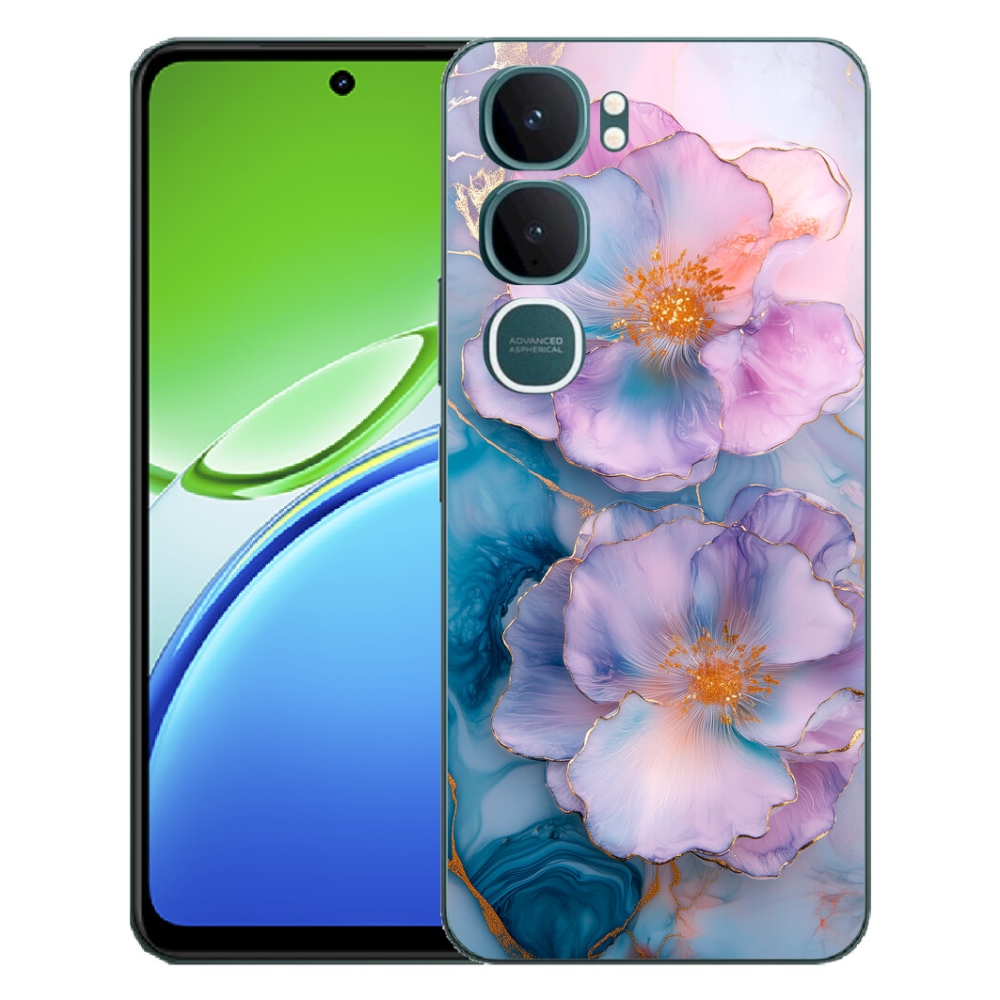 Gélový kryt mmCase na Vivo Y21d - abstraktný motív 51